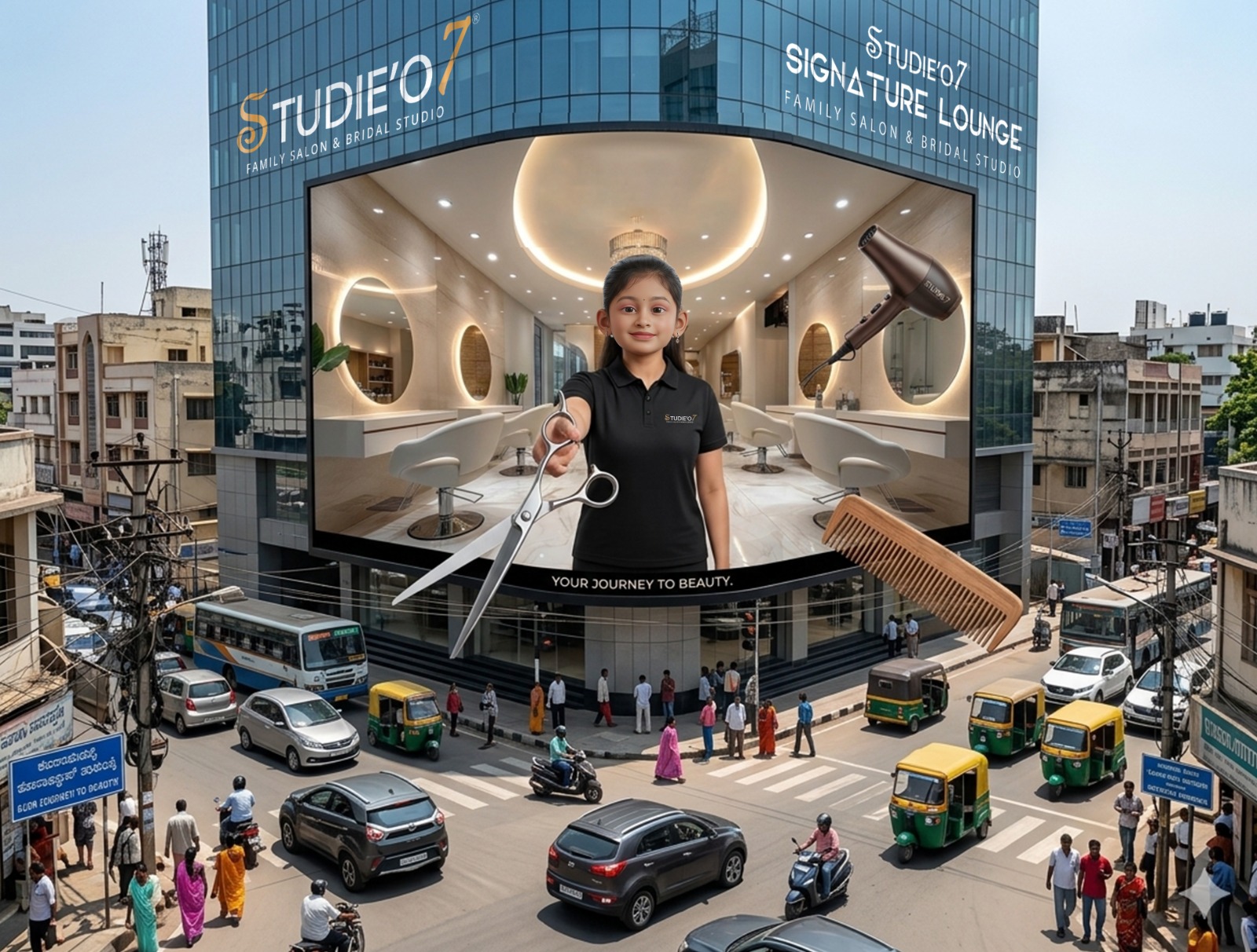 Studieo7 salon franchise experience